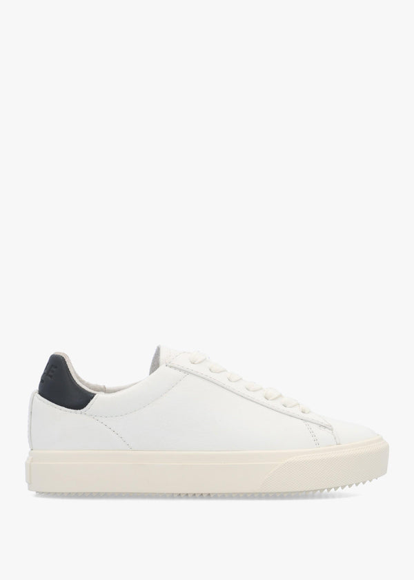 Clae Women’s Bradley Premium White Navy Trainers