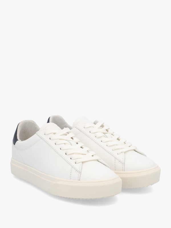 Clae Women’s Bradley Premium White Navy Trainers