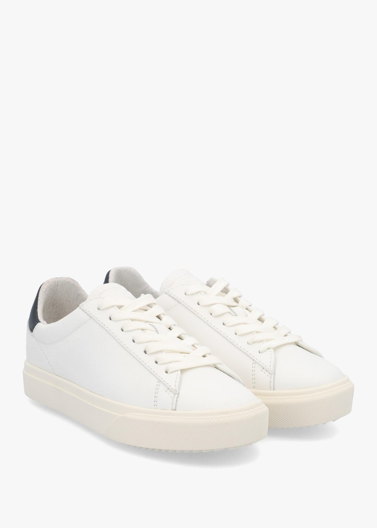 Clae Women’s Bradley Premium White Navy Trainers