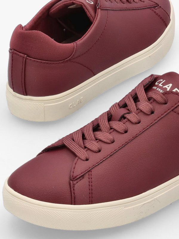 Clae Women’s Bradley Vegan Bordeaux Grape Trainers