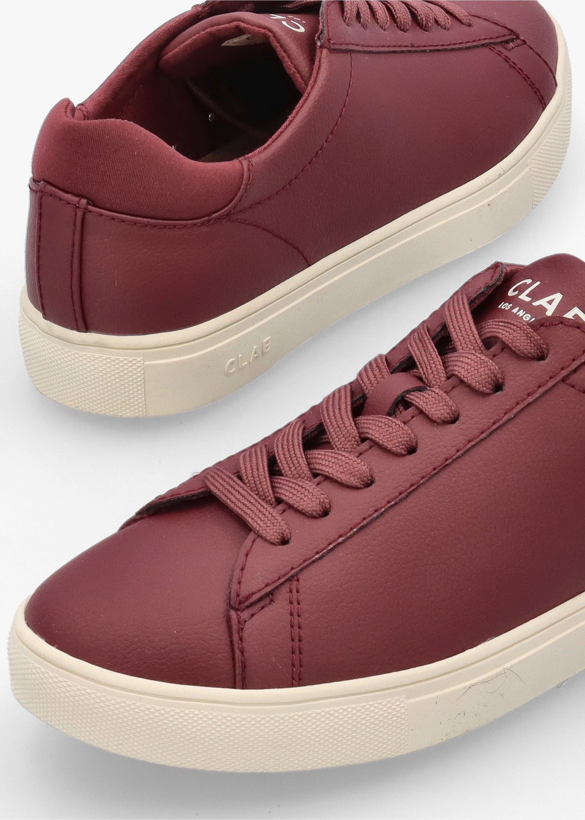 Clae Women’s Bradley Vegan Bordeaux Grape Trainers