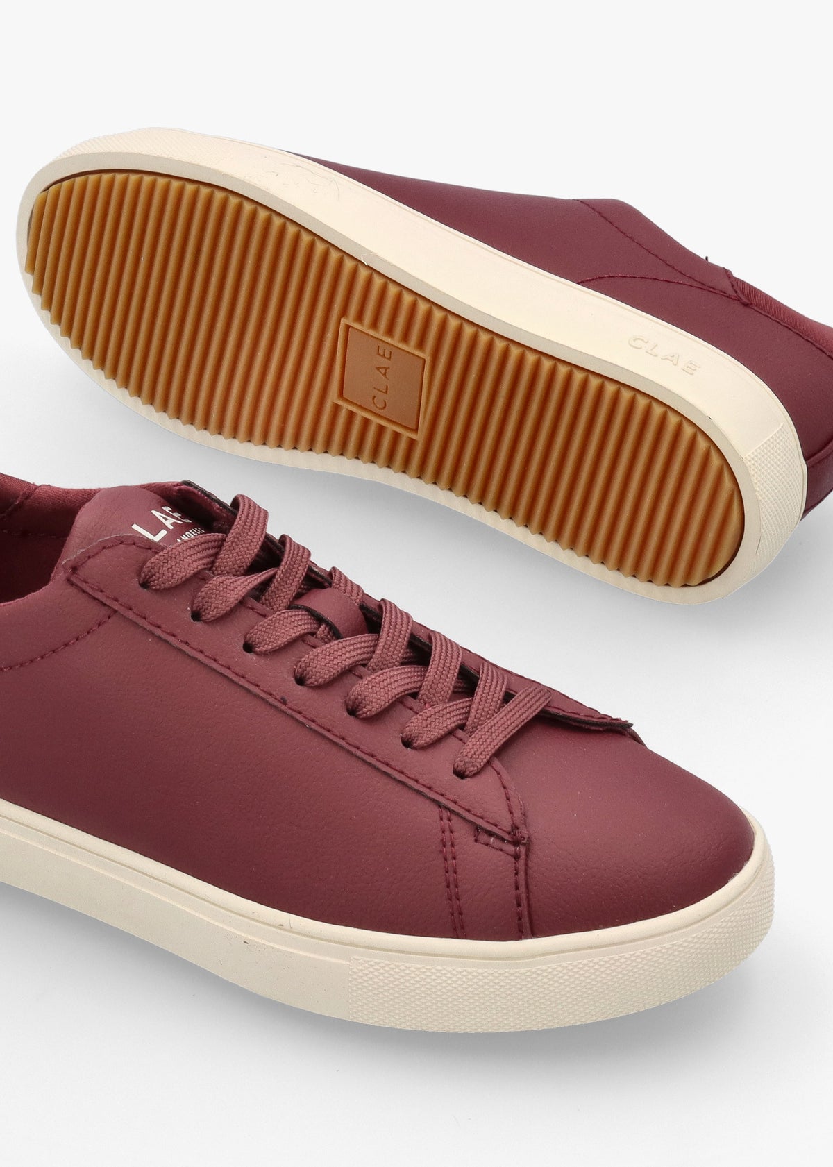 Clae Women’s Bradley Vegan Bordeaux Grape Trainers
