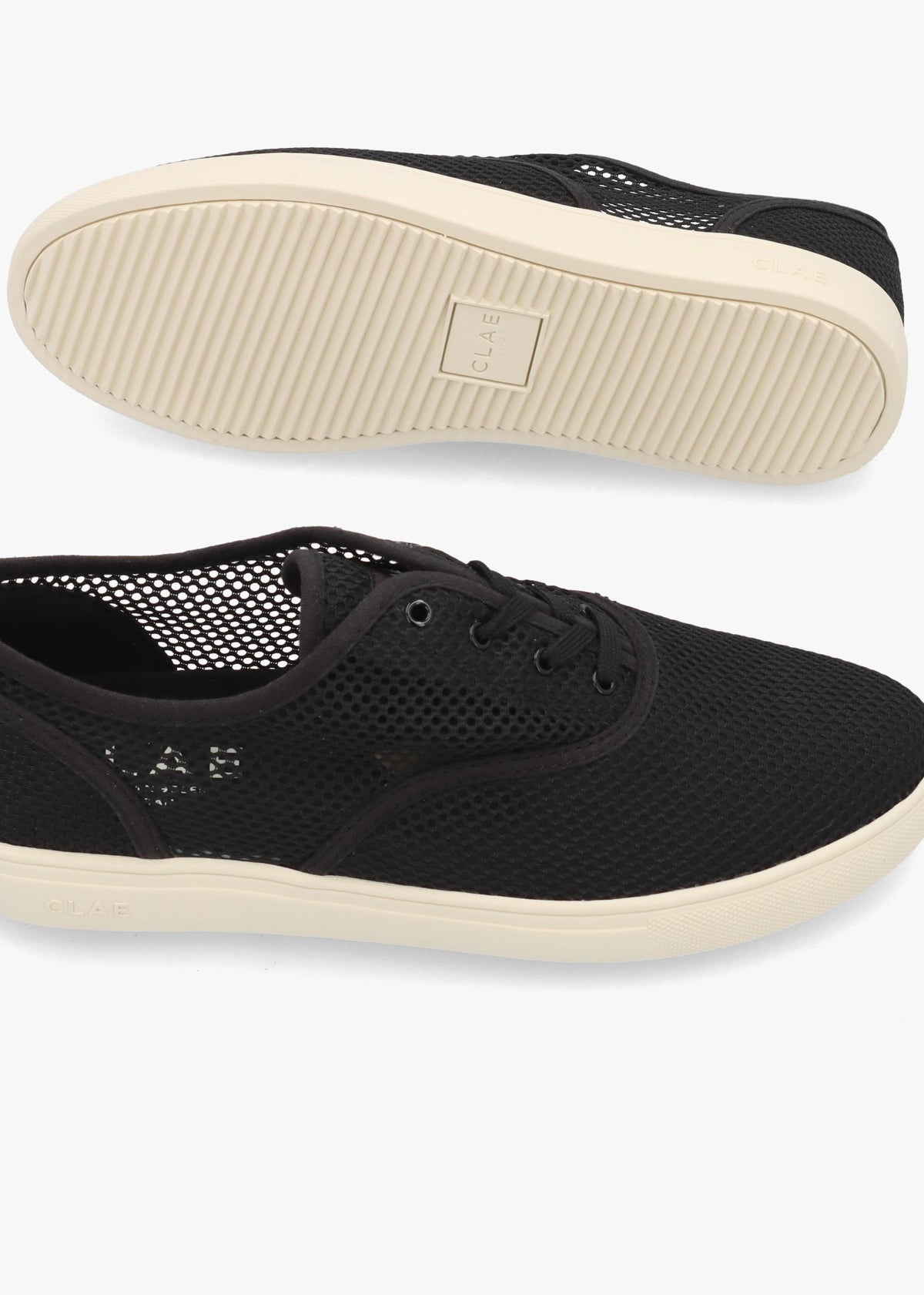 Clae Men's Bruce Knit Off Black Trainers