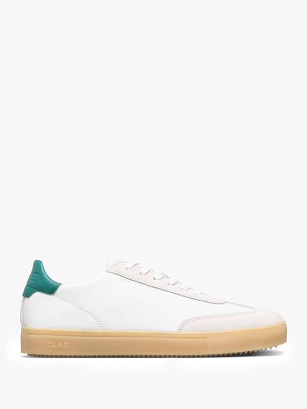 Unisex Deane Galpagos White Leather Trainers