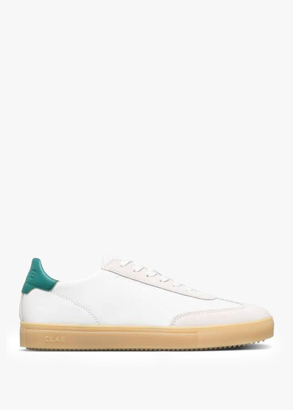 Unisex Deane Galpagos White Leather Trainers