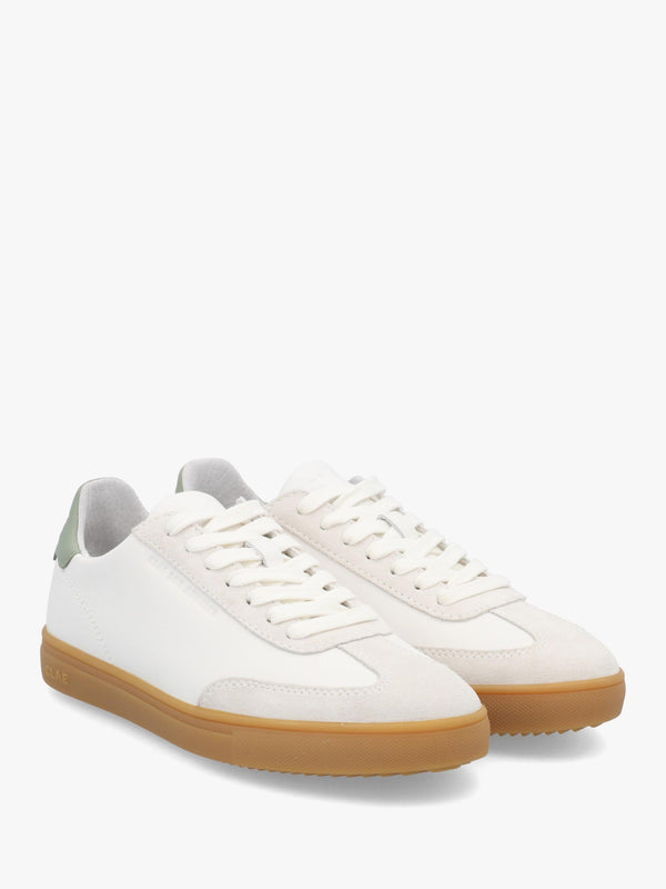 Clae Women’s Deane White Tea Light Gum Trainers