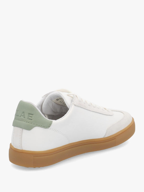 Clae Women’s Deane White Tea Light Gum Trainers