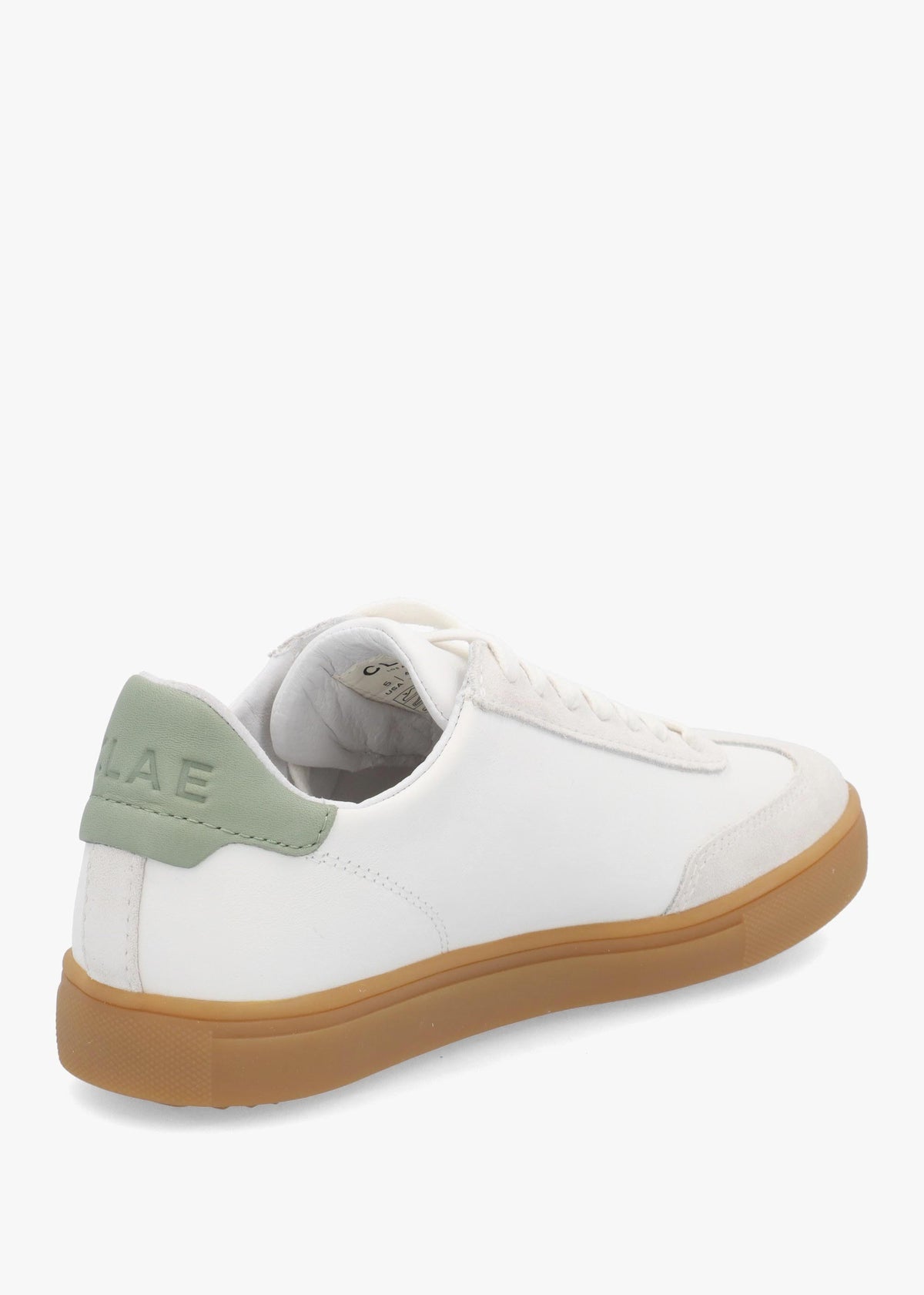 Clae Women’s Deane White Tea Light Gum Trainers