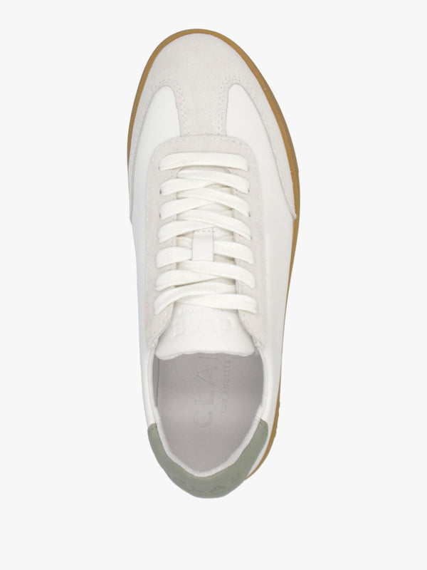 Clae Women’s Deane White Tea Light Gum Trainers
