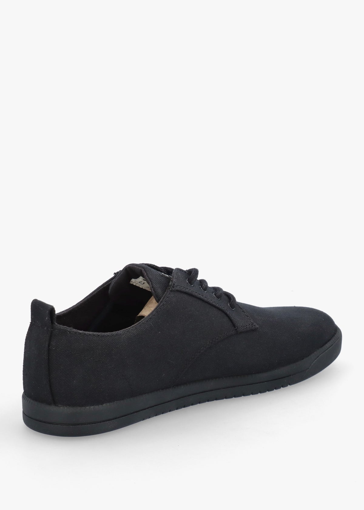 Men's Ellington Black Canvas Lace Up Shoes