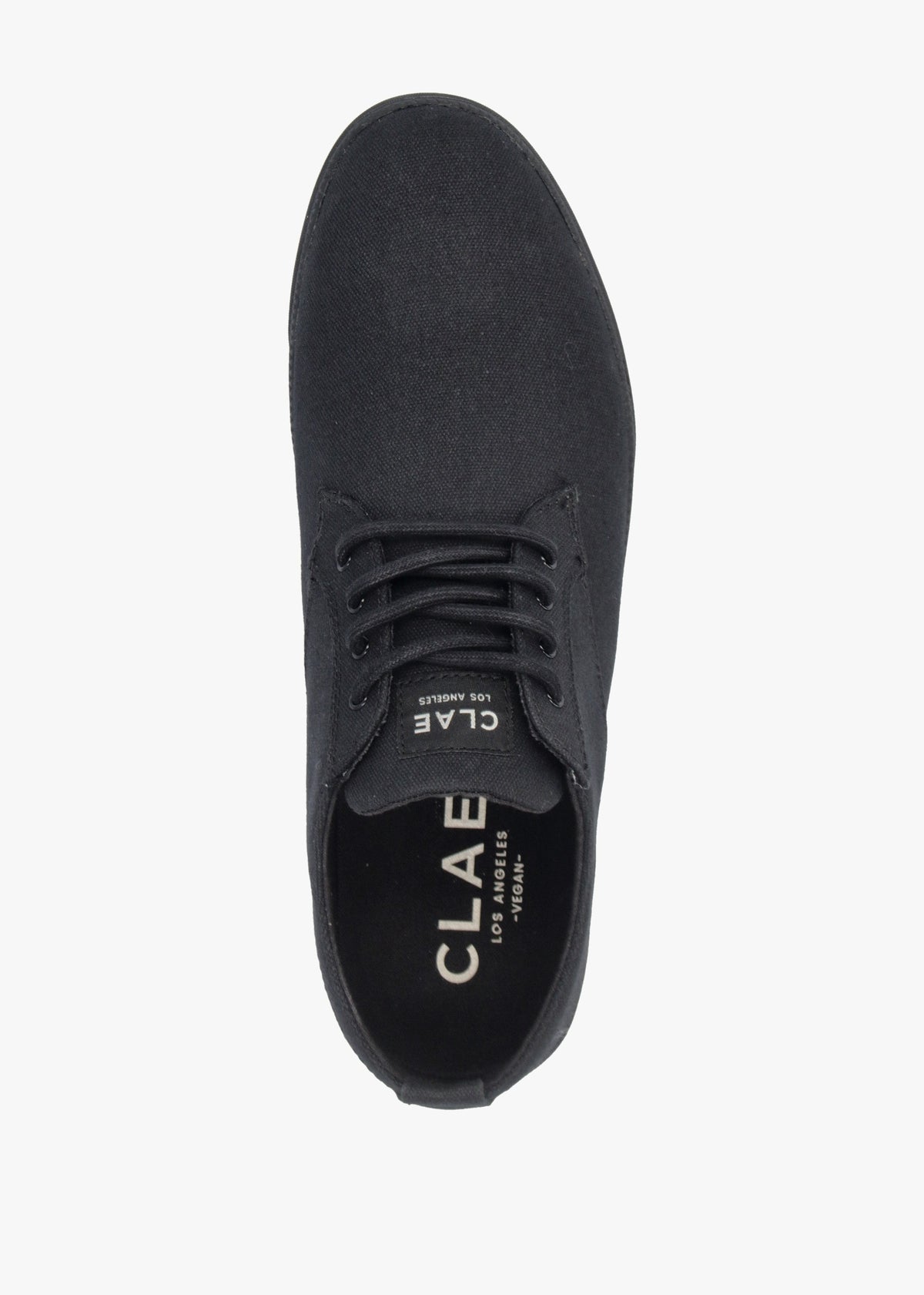 Men's Ellington Black Canvas Lace Up Shoes