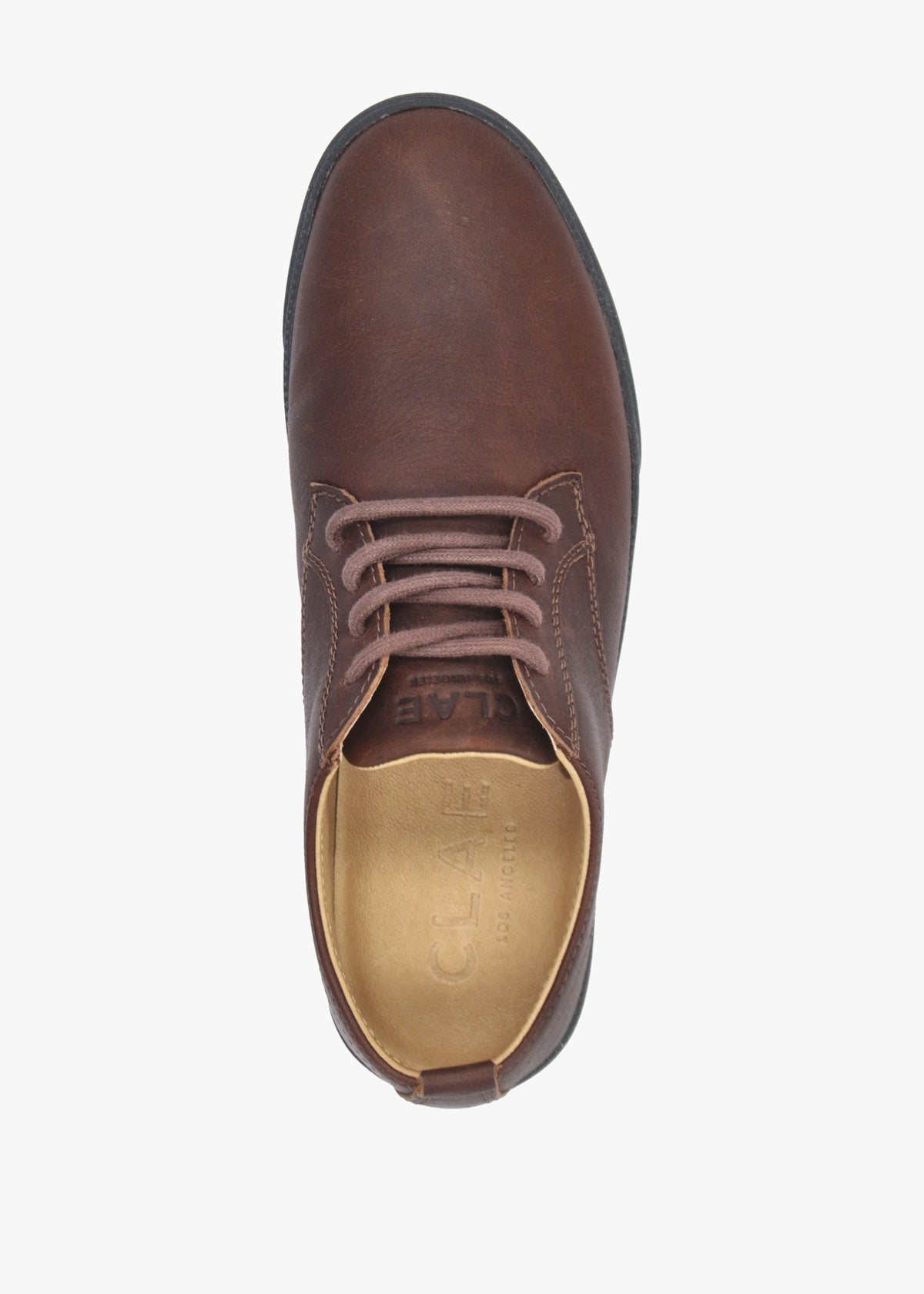 Men's Ellington Brown Leather Lace Up Shoes