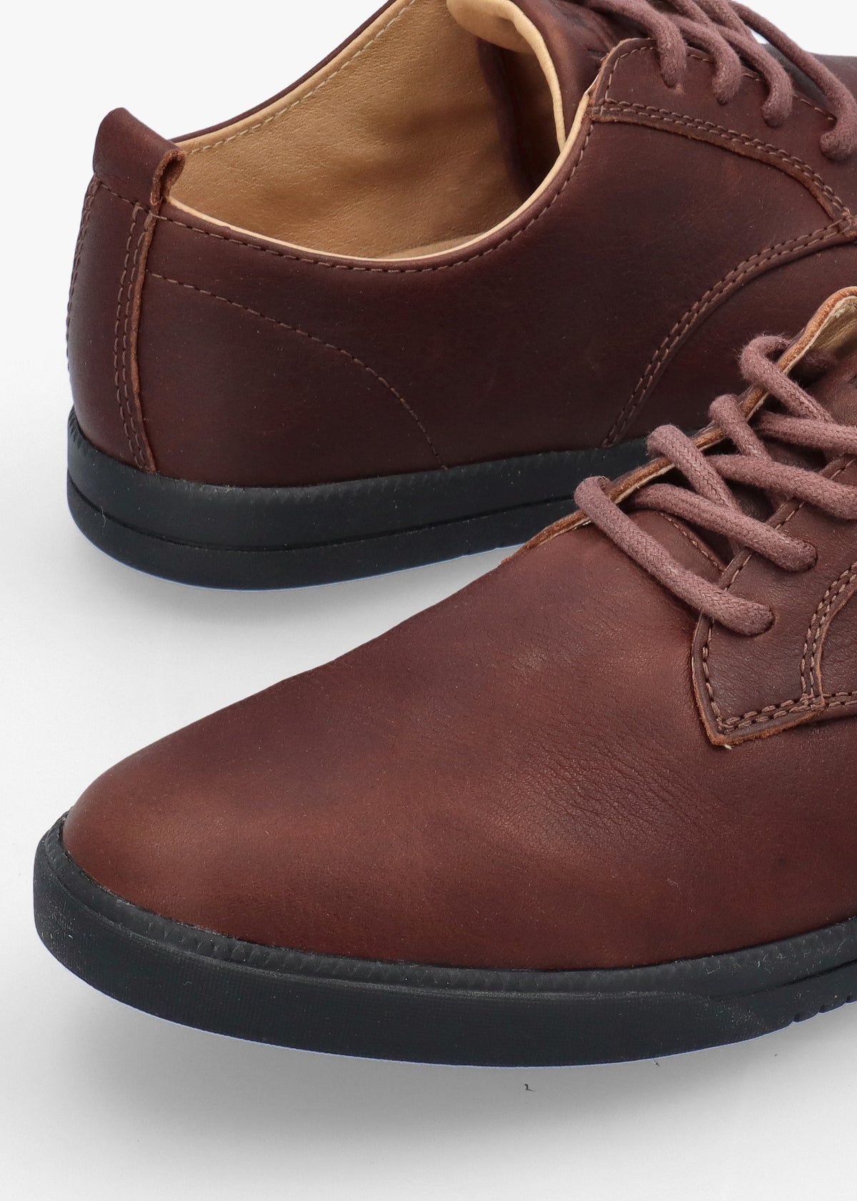 Men's Ellington Brown Leather Lace Up Shoes