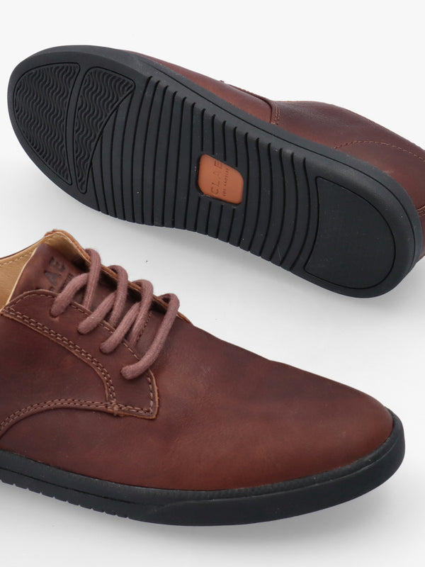 Men's Ellington Brown Leather Lace Up Shoes