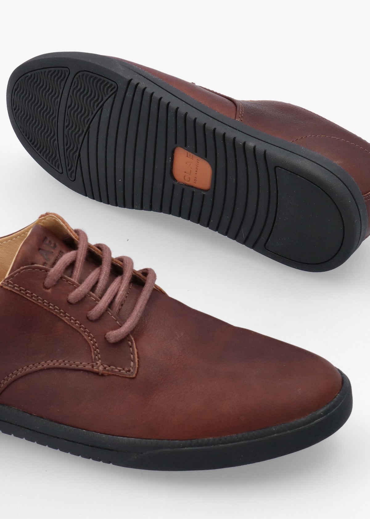 Men's Ellington Brown Leather Lace Up Shoes