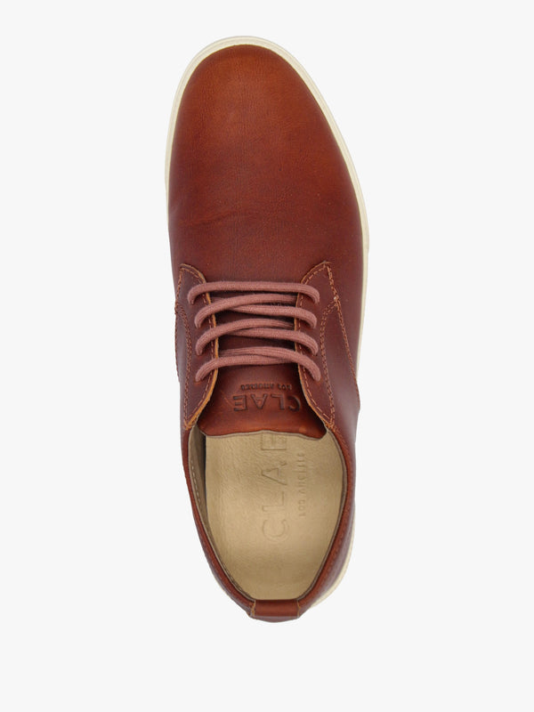 Men's Ellington Chestnut Leather Lace Up Shoes