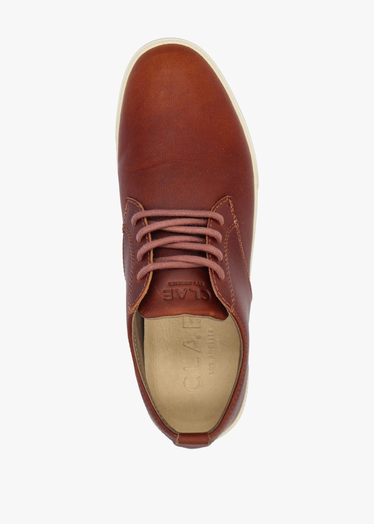 Men's Ellington Chestnut Leather Lace Up Shoes