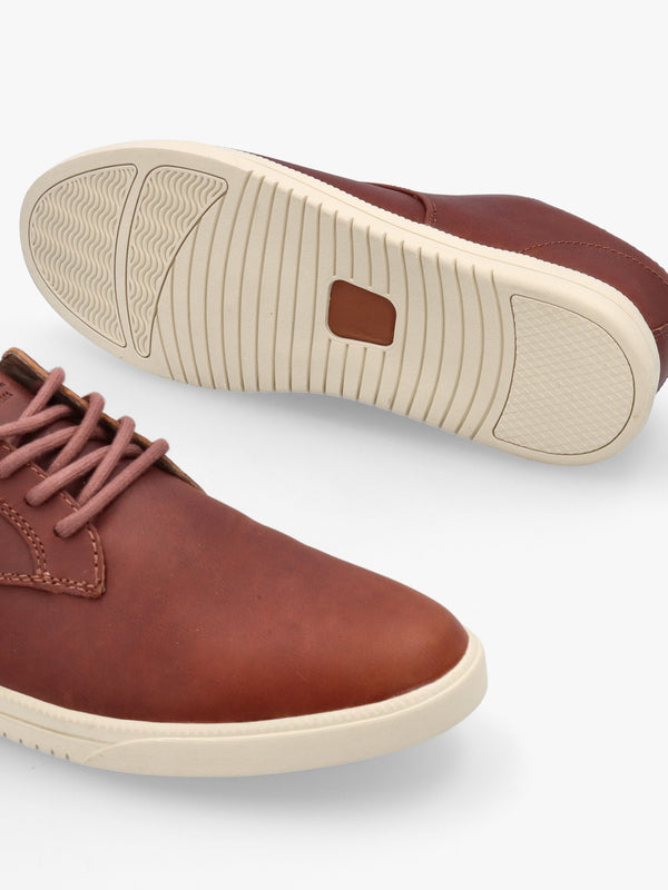 Men's Ellington Chestnut Leather Lace Up Shoes
