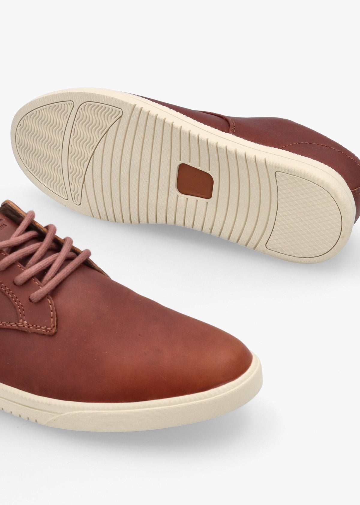 Men's Ellington Chestnut Leather Lace Up Shoes