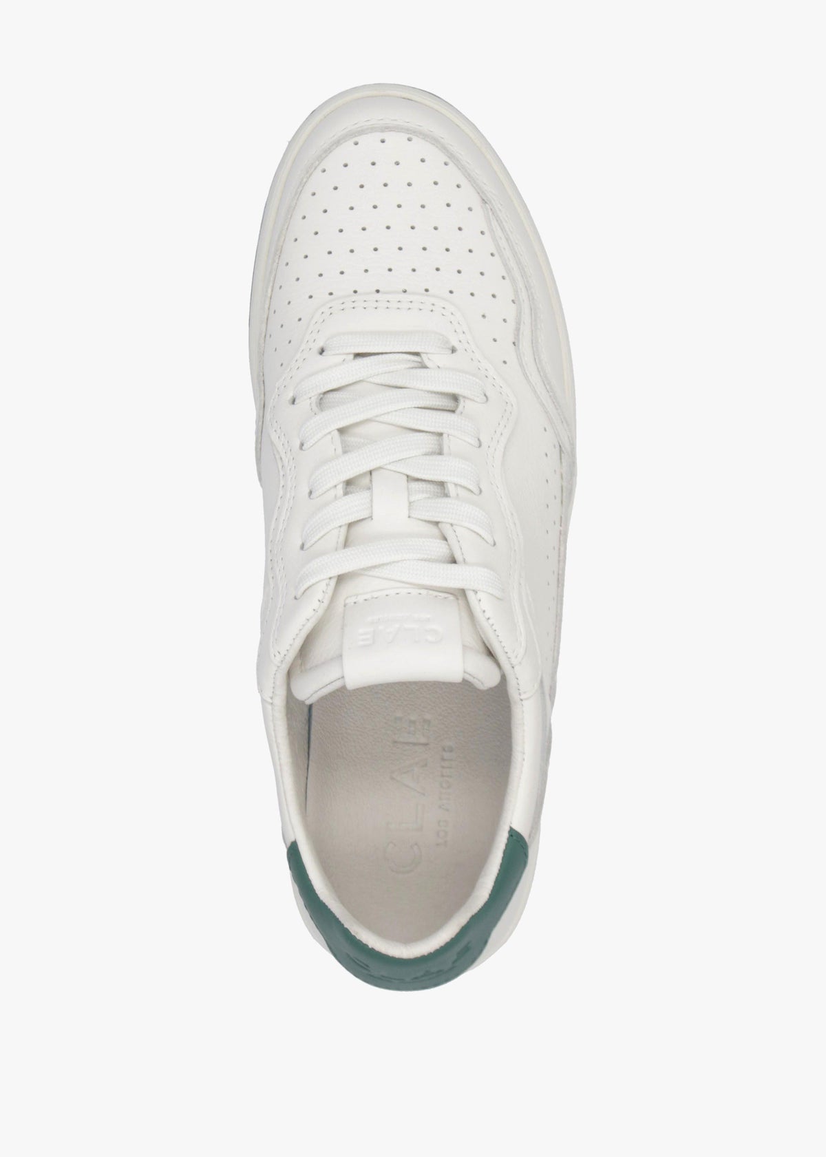 Clae Unisex Haywood White Galapagos Trainers