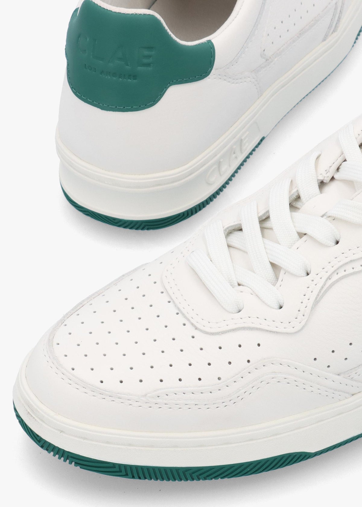 Clae Unisex Haywood White Galapagos Trainers
