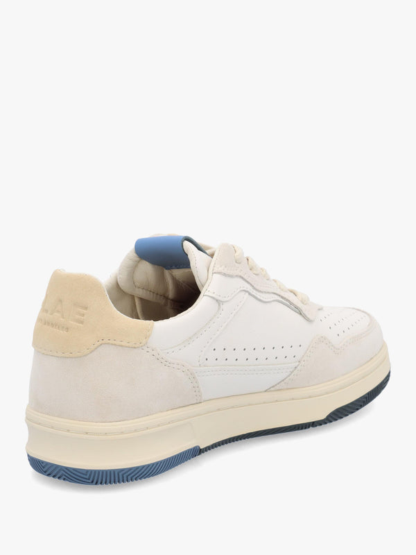 Clae Women’s Haywood Off White Pebbled Blue Trainers