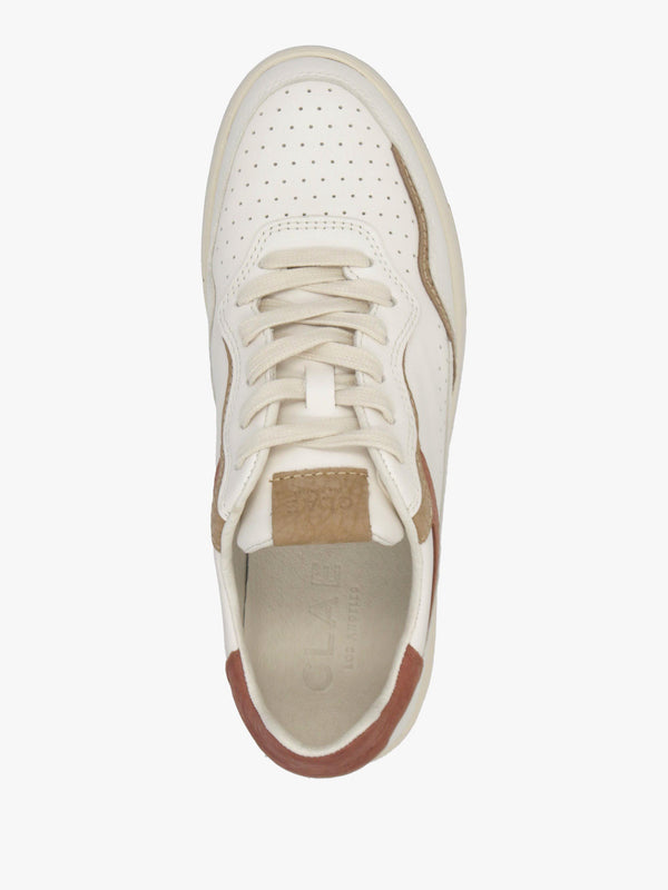 Clae Unisex Haywood Off White Clay Trainers