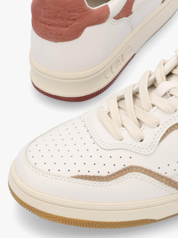 Clae Unisex Haywood Off White Clay Trainers
