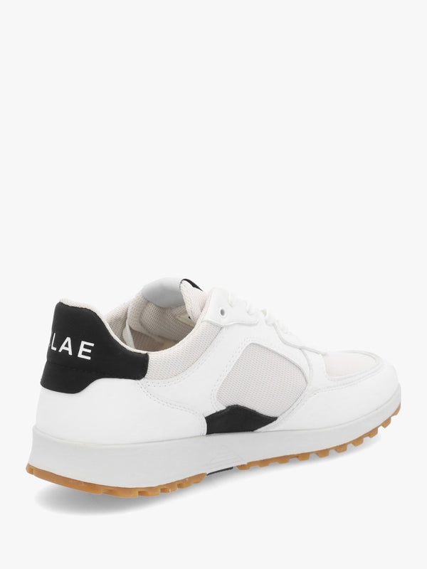 Men's Vegan Joshua White Black Trainers