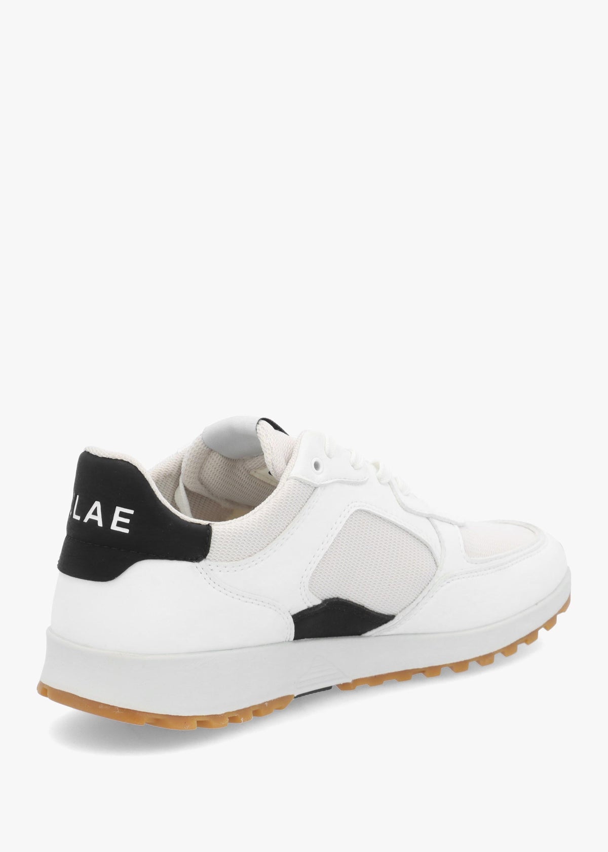 Men's Vegan Joshua White Black Trainers