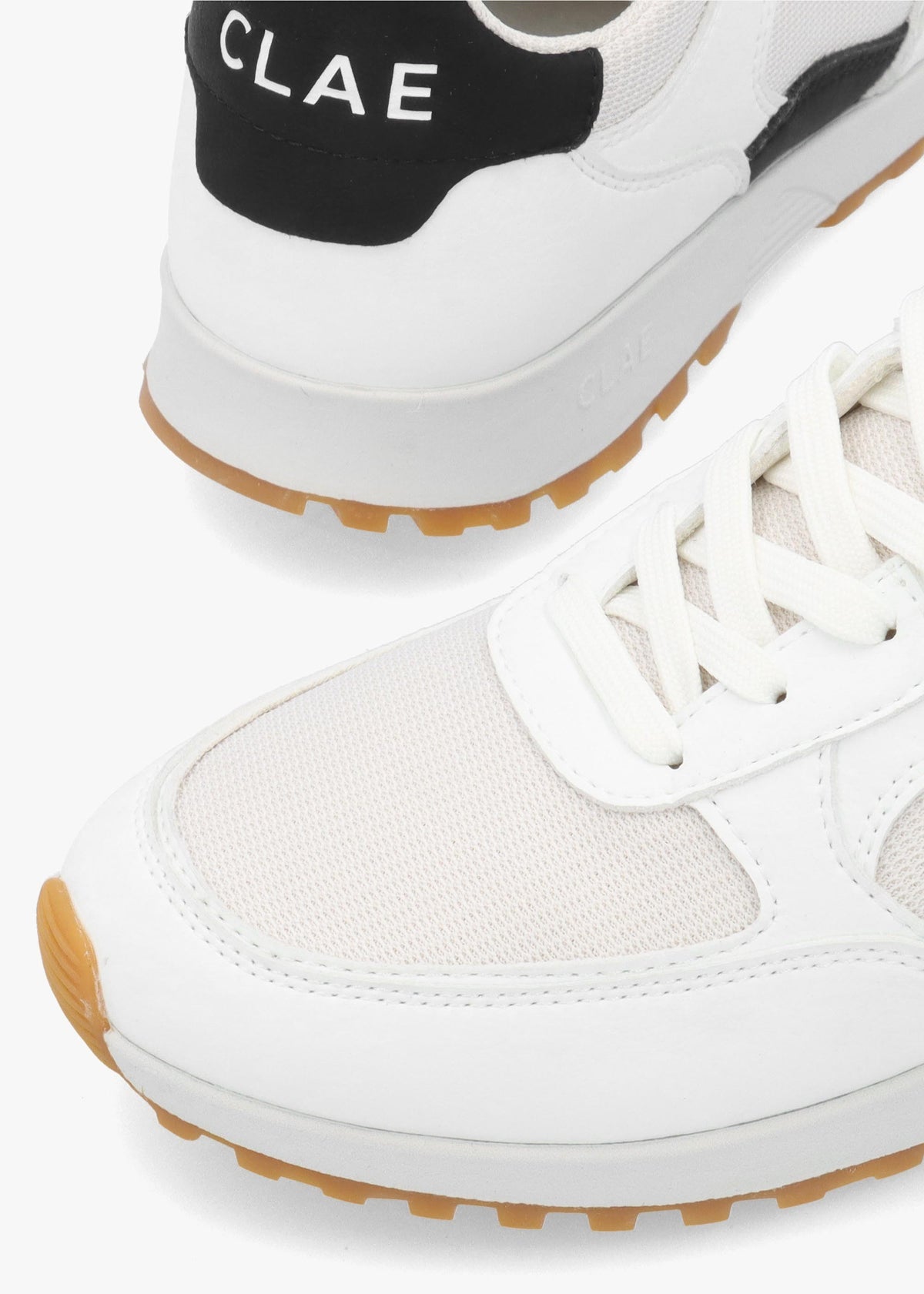 Men's Vegan Joshua White Black Trainers