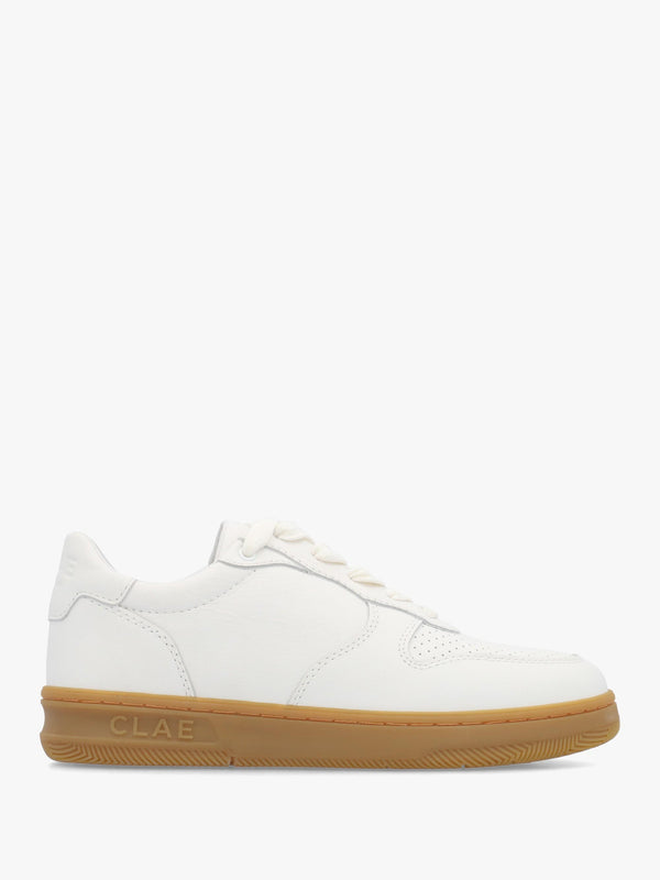 Clae Malone White Light Gum Trainers