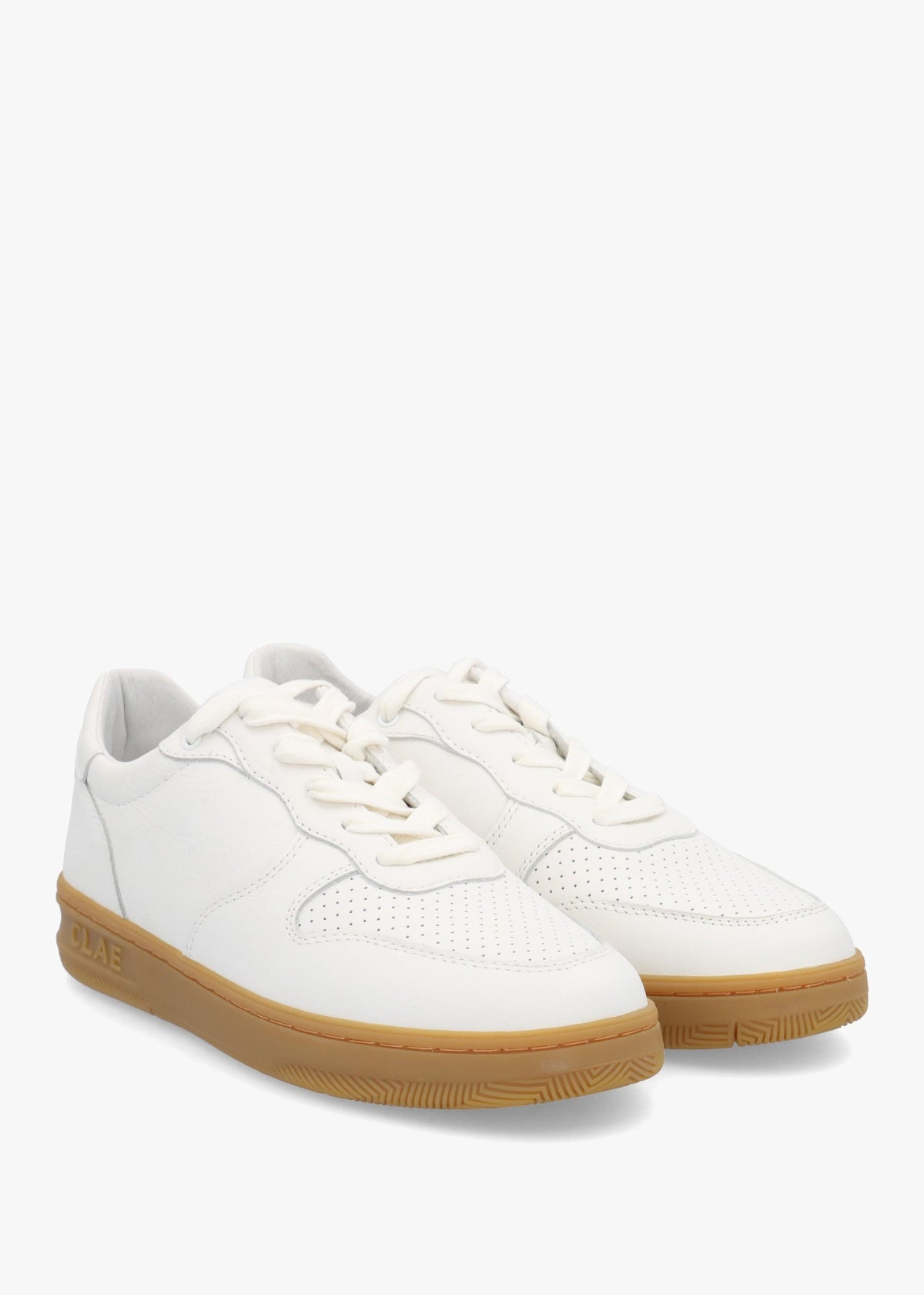 Clae Malone White Light Gum Trainers