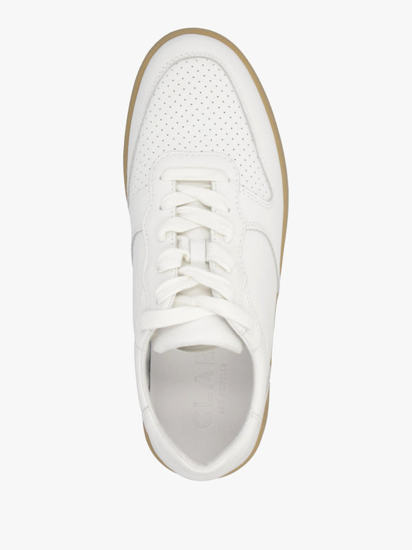 Clae Malone White Light Gum Trainers