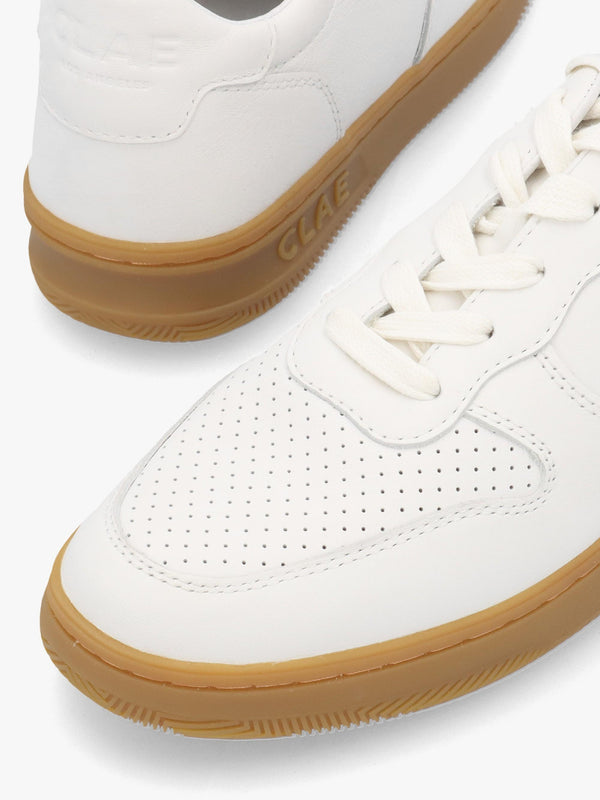 Clae Malone White Light Gum Trainers