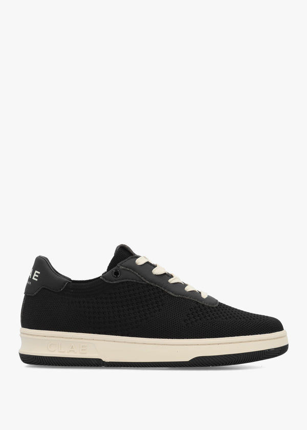 CLAE Women's Malone Black Knit Trainers