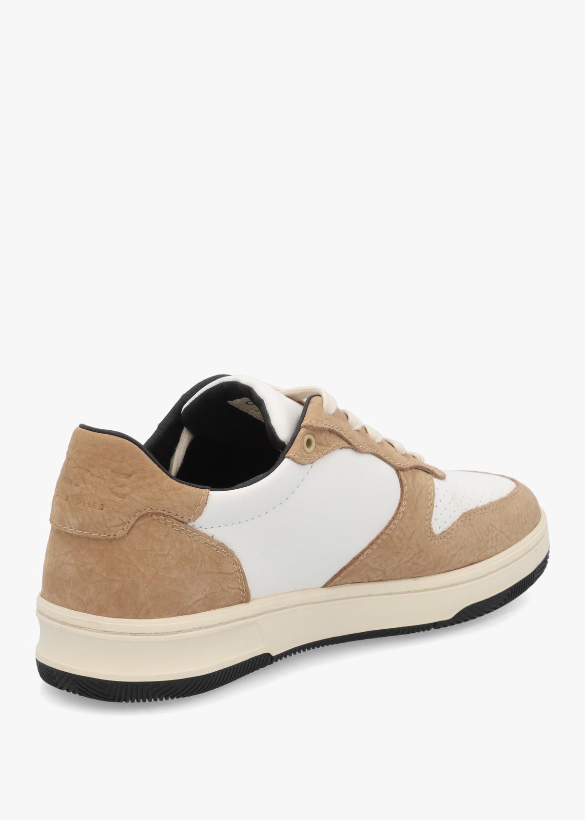 Clae Men's Malone White Starfish Leather Trainers