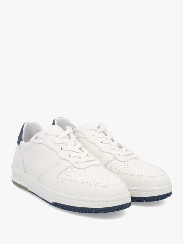 CLAE Women’s Malone White Denim Blue Trainers