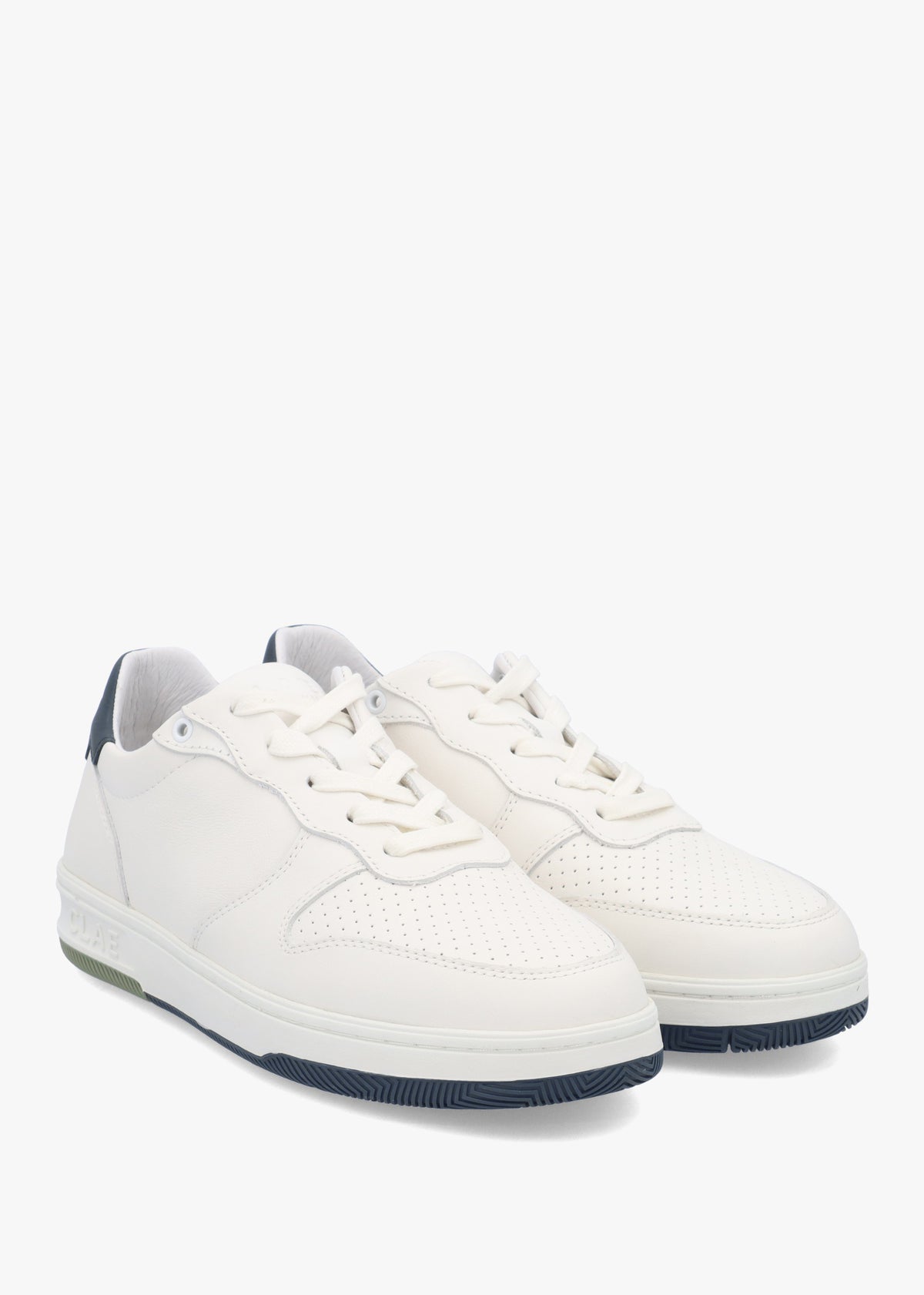 CLAE Women’s Malone White Denim Blue Trainers