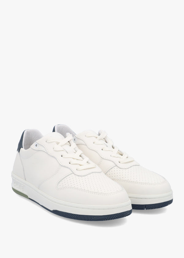 CLAE Women’s Malone White Denim Blue Trainers
