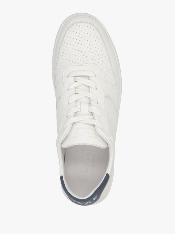 CLAE Women’s Malone White Denim Blue Trainers