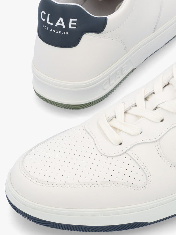 CLAE Women’s Malone White Denim Blue Trainers