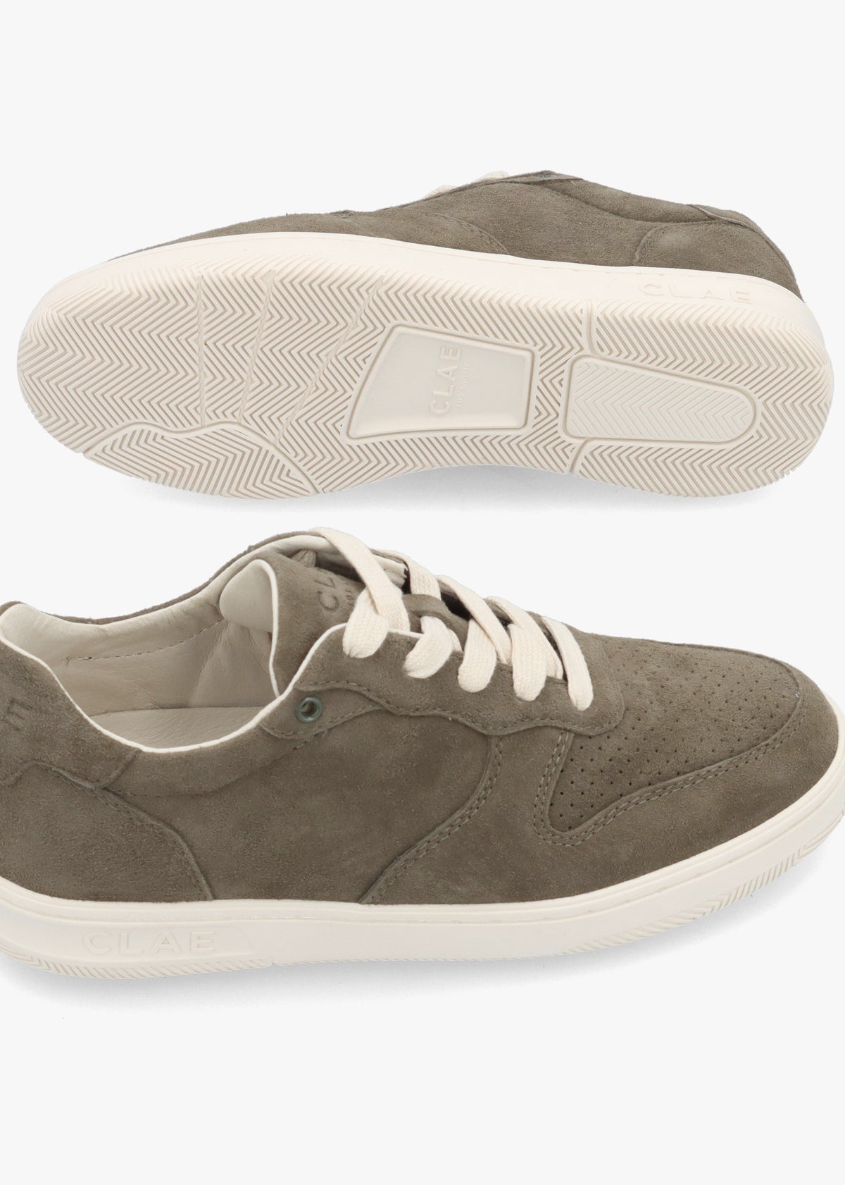 CLAE Women’s Malone Olive Night Trainers