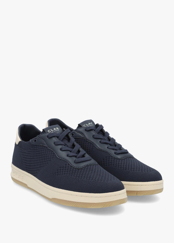 Clae Men's Malone Knit Navy Cactus Blue Trainers