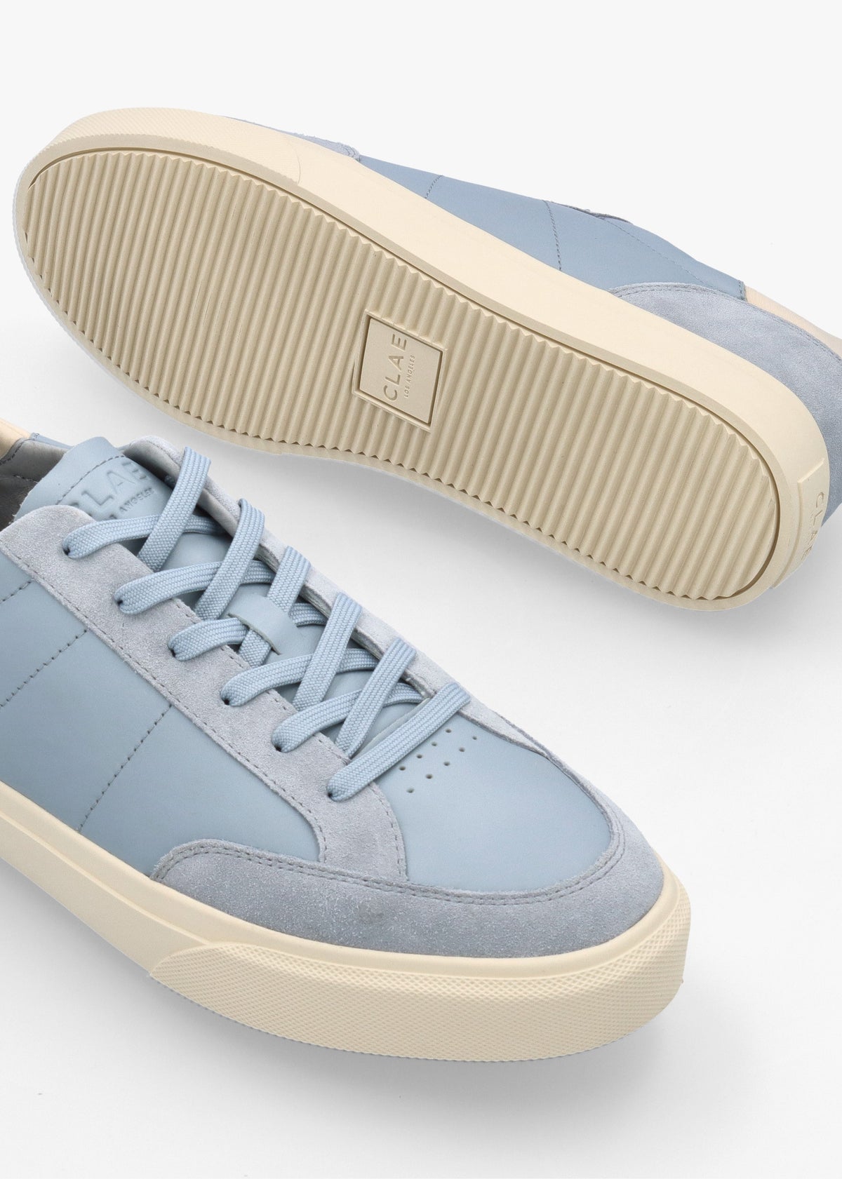 Clae Men's Malone Quarry Leather Trainers