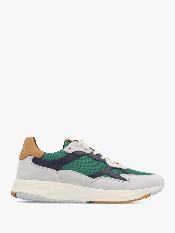Clae Men's Zuma Quiet Grey Galapagos Suede Trainers