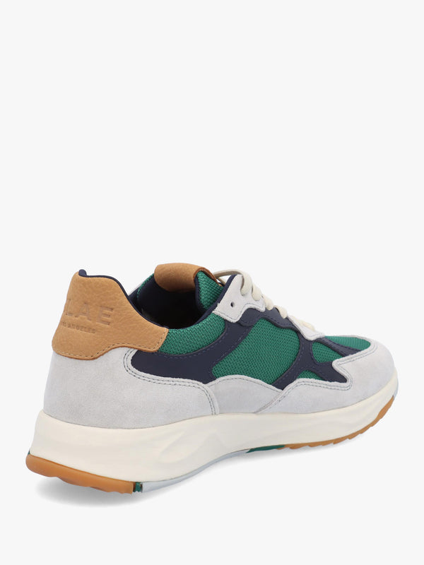 Clae Men's Zuma Quiet Grey Galapagos Suede Trainers