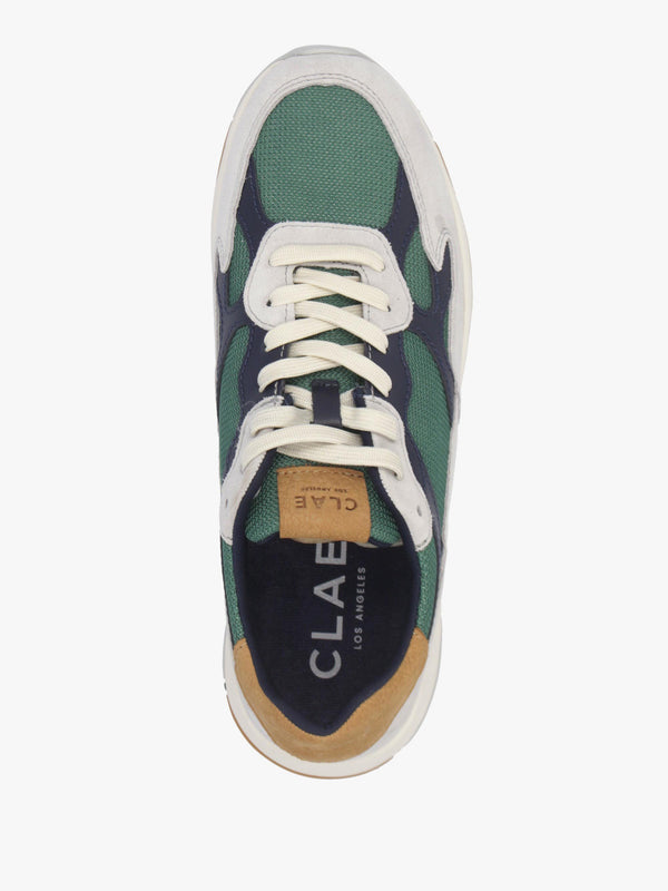 Clae Men's Zuma Quiet Grey Galapagos Suede Trainers