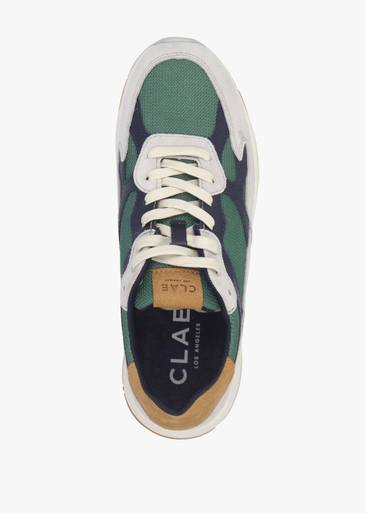 Clae Men's Zuma Quiet Grey Galapagos Suede Trainers