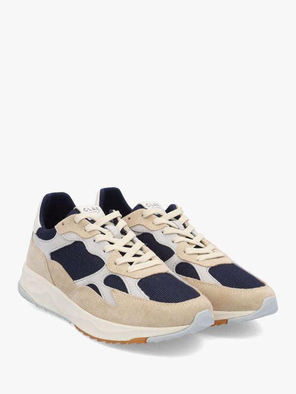 Clae Men's Zuma Safari Navy Suede Trainers